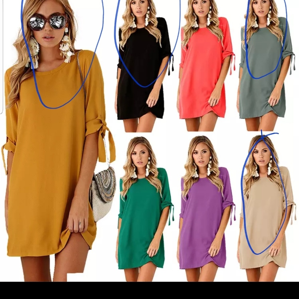 Womens T-Shirt Dress